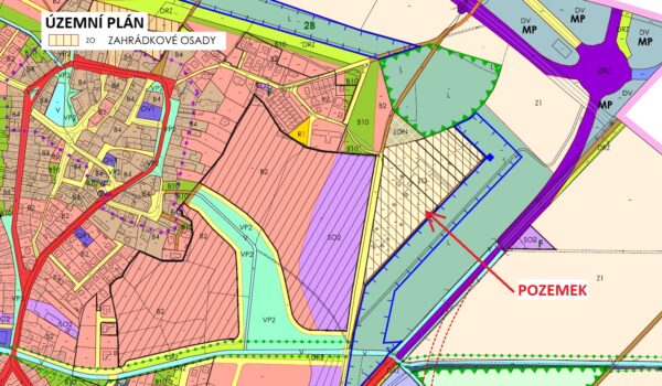 Prodej zahrady, 1067 m², Kolín - Sendražice - Image 6